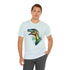 Stained Glass Velociraptor - Short Sleeve Tee